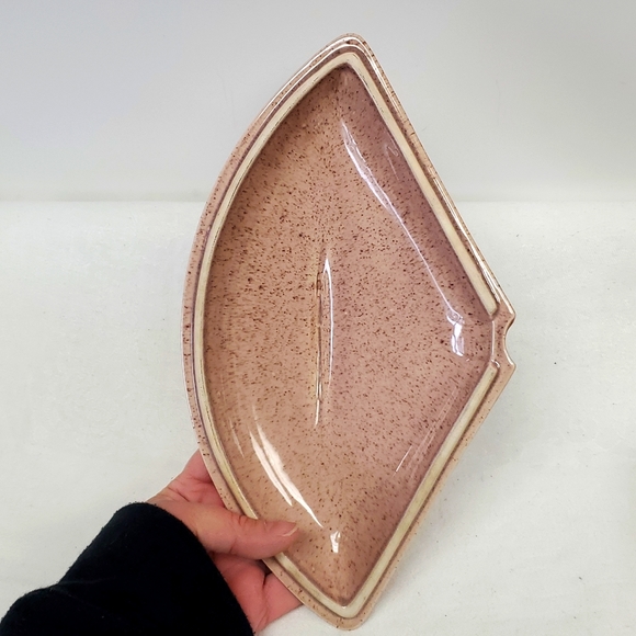 -MCM California Pottery pink ceramic covered serving /trinket/candy dish - Picture 6 of 9